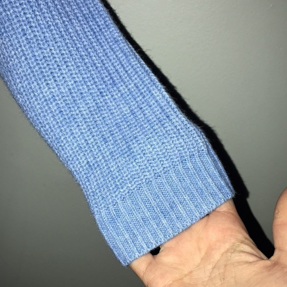 NWT Talbots Sky Blue Cabled Sweater Size XS​​ - Picture 7 of 8